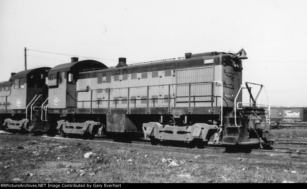 MILW Alco S4 #1887 - Milwaukee Road